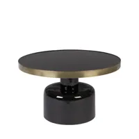 table basse design en métal d60cm noir