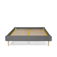 lit avec sommier intégré - plateforme - 180 x 200