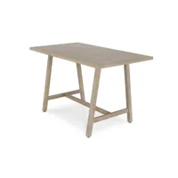 table haute bar en bois d'acacia