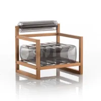 fauteuil design en tpu et bois pefc