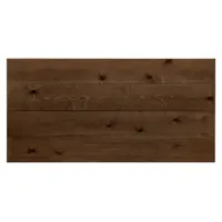 tête de lit en bois de pin marron foncé 200x80cm