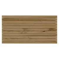 tête de lit en bois de pin vieilli 100x60cm
