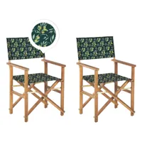 chaise de jardin en bois solide vert