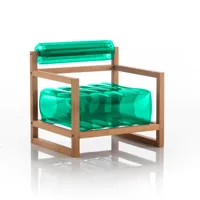 fauteuil design en tpu et bois pefc