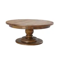 table basse ronde en acacia d 80 cm bois