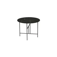 table basse avec marbre noir
