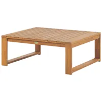table de jardin en acacia bois clair