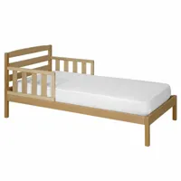 lit enfant avec matelas bois massif gris 70x140 cm