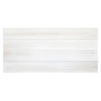 tête de lit en bois de pin couleur blanche décapé 160x80cm