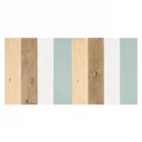 tête de lit en bois de pin multicolore 180x80cm