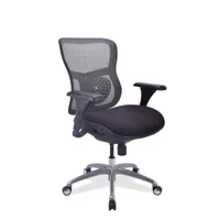 chaise ergonomique de bureau noire