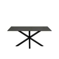 table de salle à manger rectangulaire en céramique l160