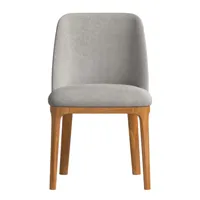 chaise fabriqué à la main couleur gris