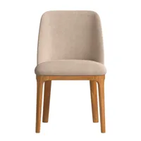 chaise fabriqué à la main couleur brun clair