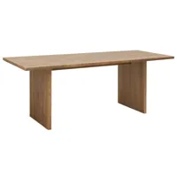 table de salle à manger en bois vieilli 200x75