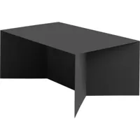 table basse métal noir