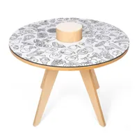 table à dessiner multifonction en bois d70 cm