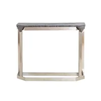 table console en marbre gris 100 cm