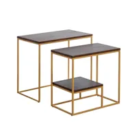 table console en bois marron 60 cm