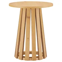 table d'appoint ronde style scandinave 45cm