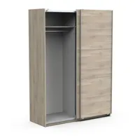 armoire de différentes tailles à portes coulissantes adapta - chêne - largeur - 150 cm