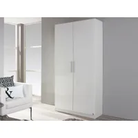 armoire penderie minotor 2 portes blanc