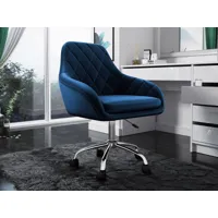 chaise de bureau munaron bleu