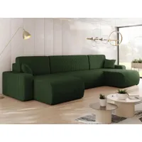 canapé lit en u mozart vert