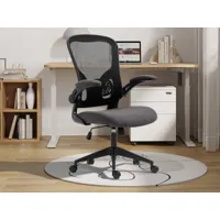 fauteuil de bureau marola noir/gris
