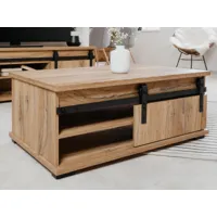 table basse rectangulaire manny 100 cm chêne flagstaff