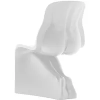 casamania chaise her blanc (blanc - polyéthylène)