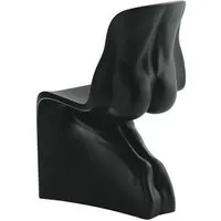 casamania chaise him noir (noir - polyéthylène)