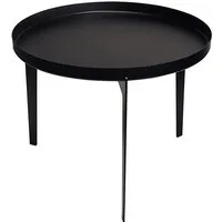 covo table basse illusion (noir small - métal peint à la poudre)