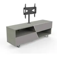 kairos home meuble tv mk162+kc055ne jusqu'à 55" (chêne gris / gris clair - bois et métal)