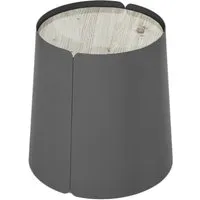 meme design table basse bobino (graphite - métal et bois)