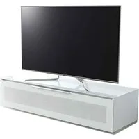 munari meuble tv garda ga150bi (blanc - verre)