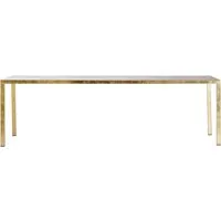 opinion ciatti table iltavolo 260 cm (feuille d'or - métal)