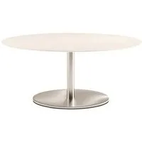 pedrali table ronde inox ellittico 4901 (l 160 cm - acier inox)