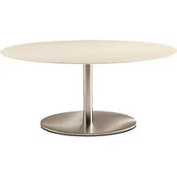 pedrali table ronde inox ellittico 4901 (l 180 cm - acier inox)