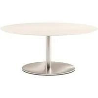 pedrali table ronde inox ellittico 4903 (l 120 cm - acier inox)