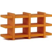 slide bibliothèque booky 3 (orange - polyéthylène)