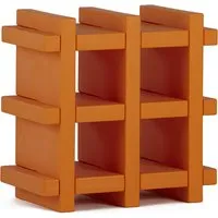slide bibliothèque mini booky (orange - polyéthylène)