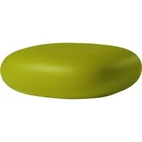 slide pouf chubby low (citron vert - polyéthylène)