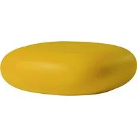 slide pouf chubby low (jaune - polyéthylène)