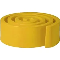 slide pouf summertime (jaune - polyéthylène)