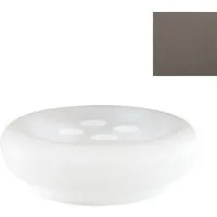 slide table basse / pouf bot one (gris argille - polyéthylène)