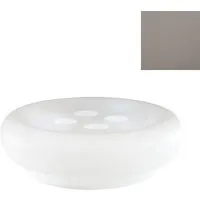 slide table basse / pouf bot one (gris pigeon - polyéthylène)