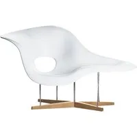 vitra chaise longue la chaise (blanc - polyuréthane)