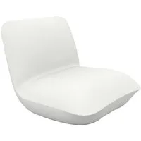 vondom fauteuil pillow collection (blanc - polyéthylène)