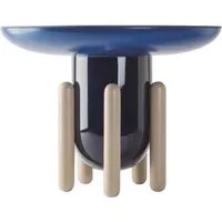 bd barcelona design table basse explorer 2 (multicolor version 1 - bois, verre et fibre de verre)
